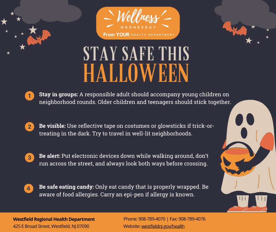 Halloween Safety flyer