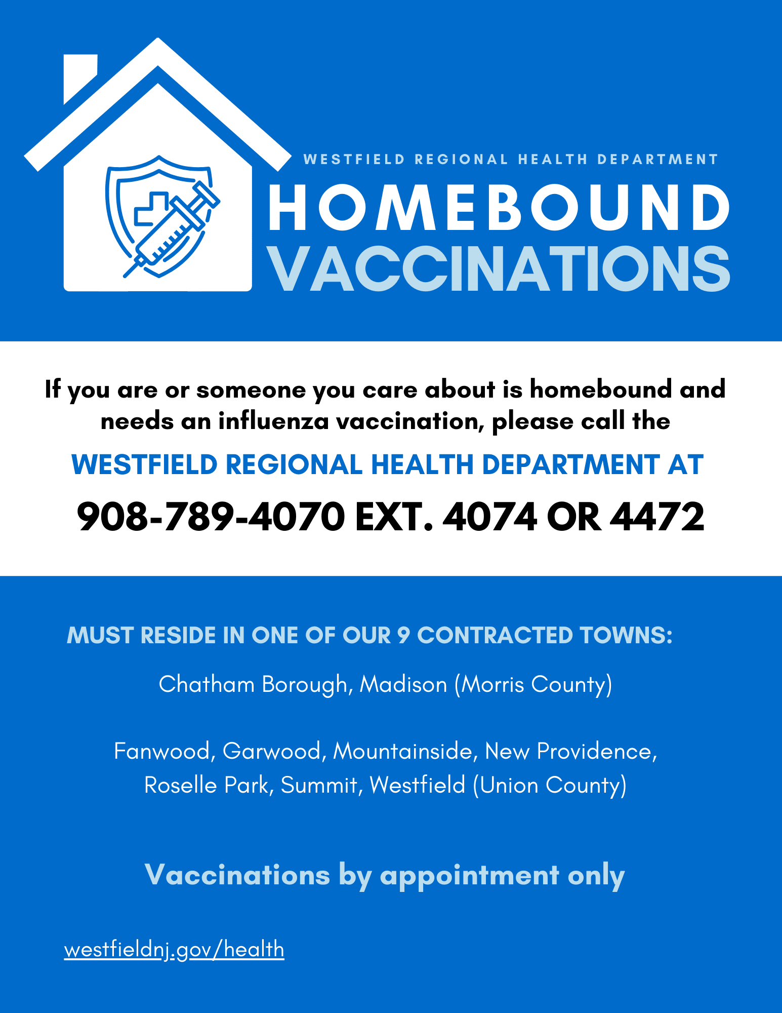 Homebound Vaccines