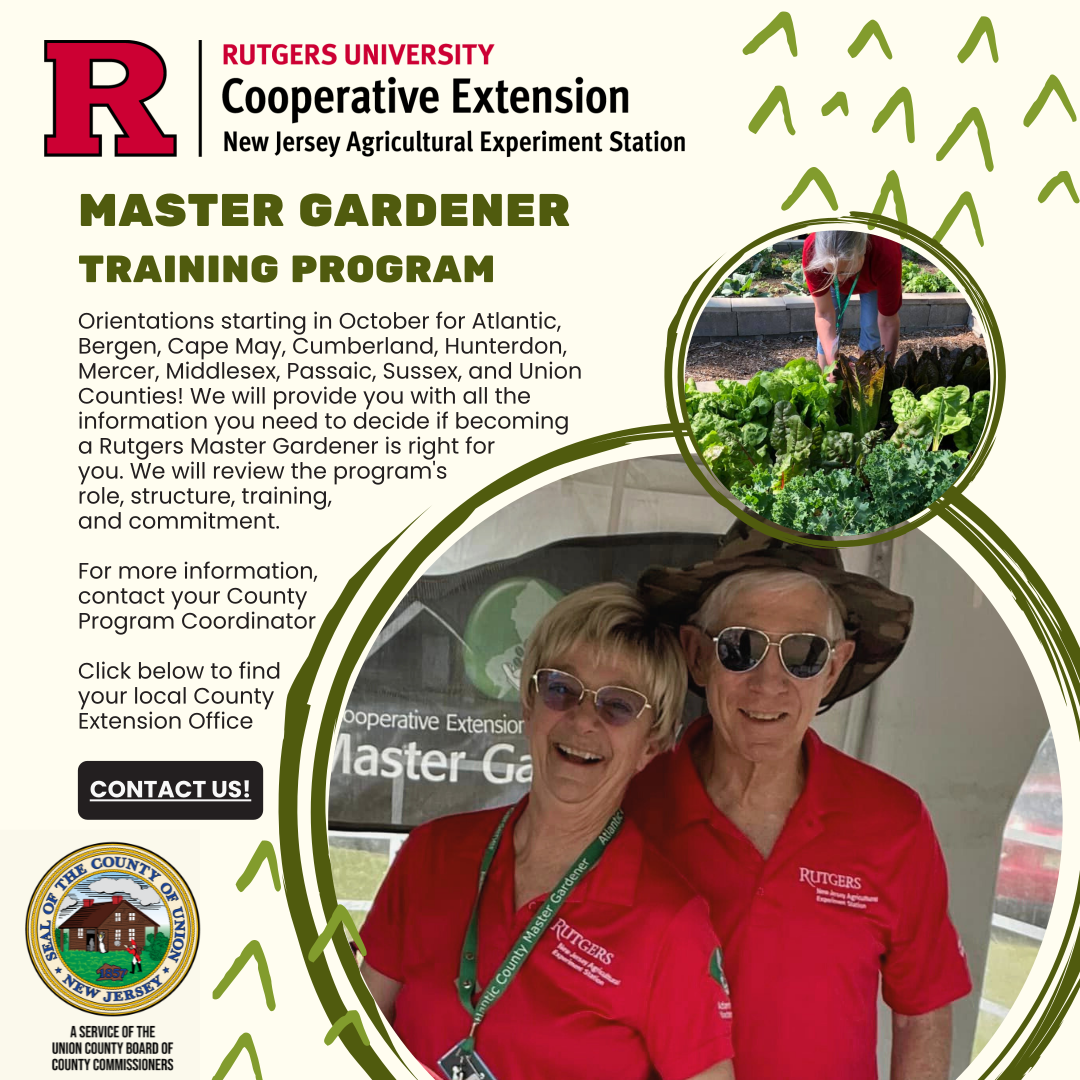 Master Gardener Training Program 