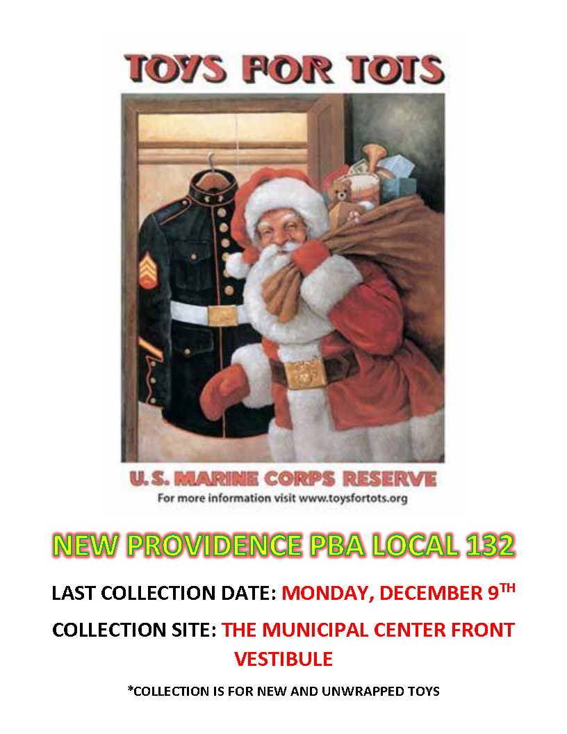 Toys For Tots 2024 flyer