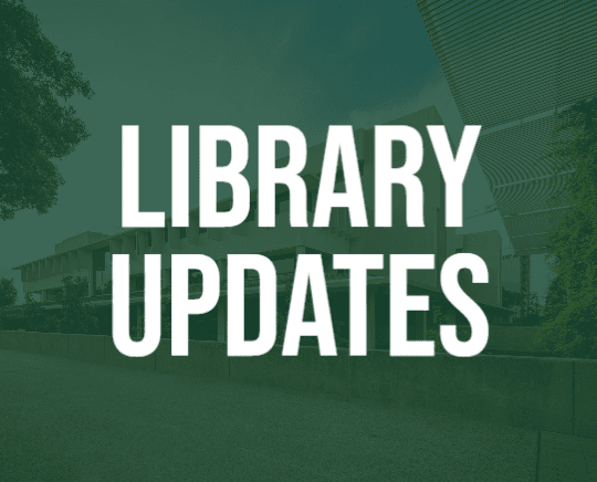 Library Updates