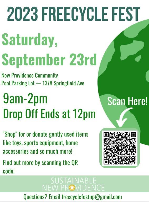 Frecycle Fest 2023 Flyer