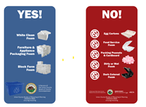 Styrofoam recycling checklist