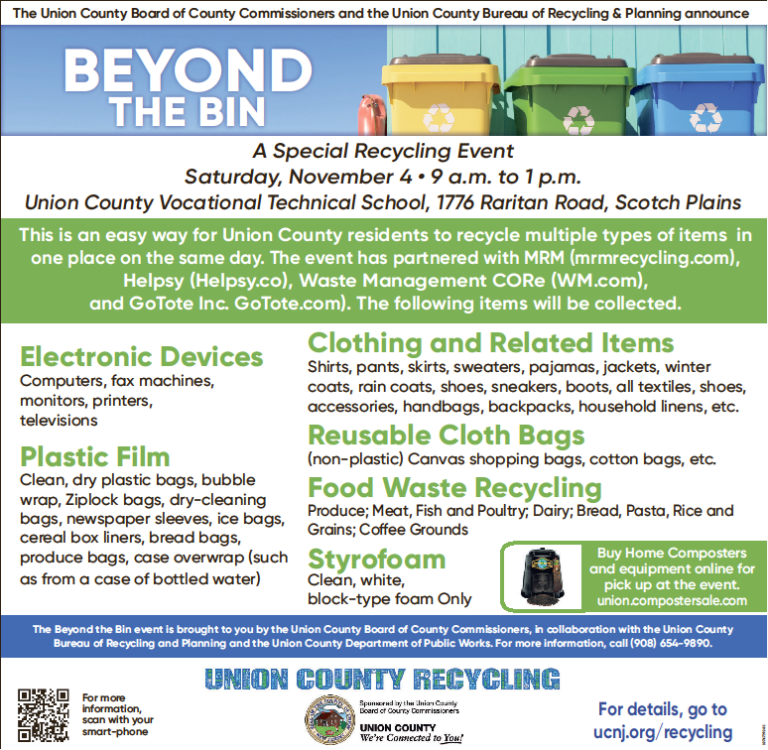recycling flyer